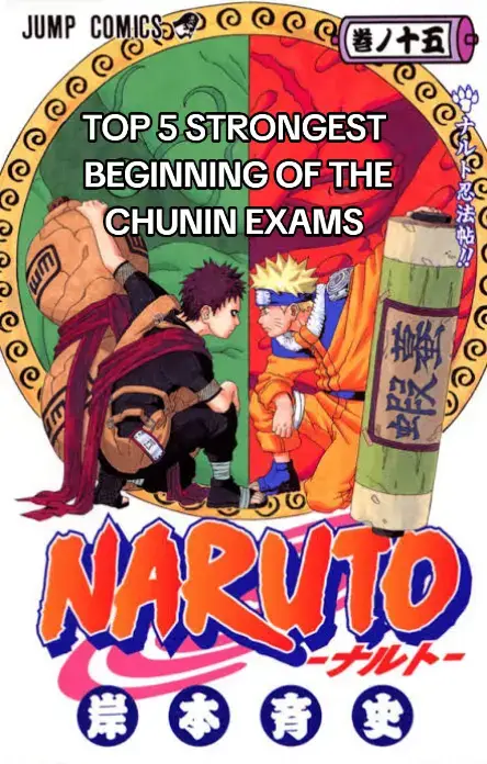 Beginning of the Chunin Exams  #narutouzumaki #sasukeuchiha #rocklee #nejihyuga #gaara 