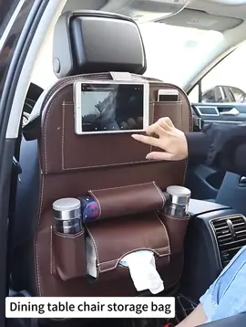 The Leather Car Storage Bag is a multifunctional car storage hanging bag including multiple pockets designs, a built in trash can and hold variety of items. available in multiple colors to match with various car interiors Now on www.simmonsstore.store #fyp #foryou #caraccessories #shop #like #follow #reels #explore 