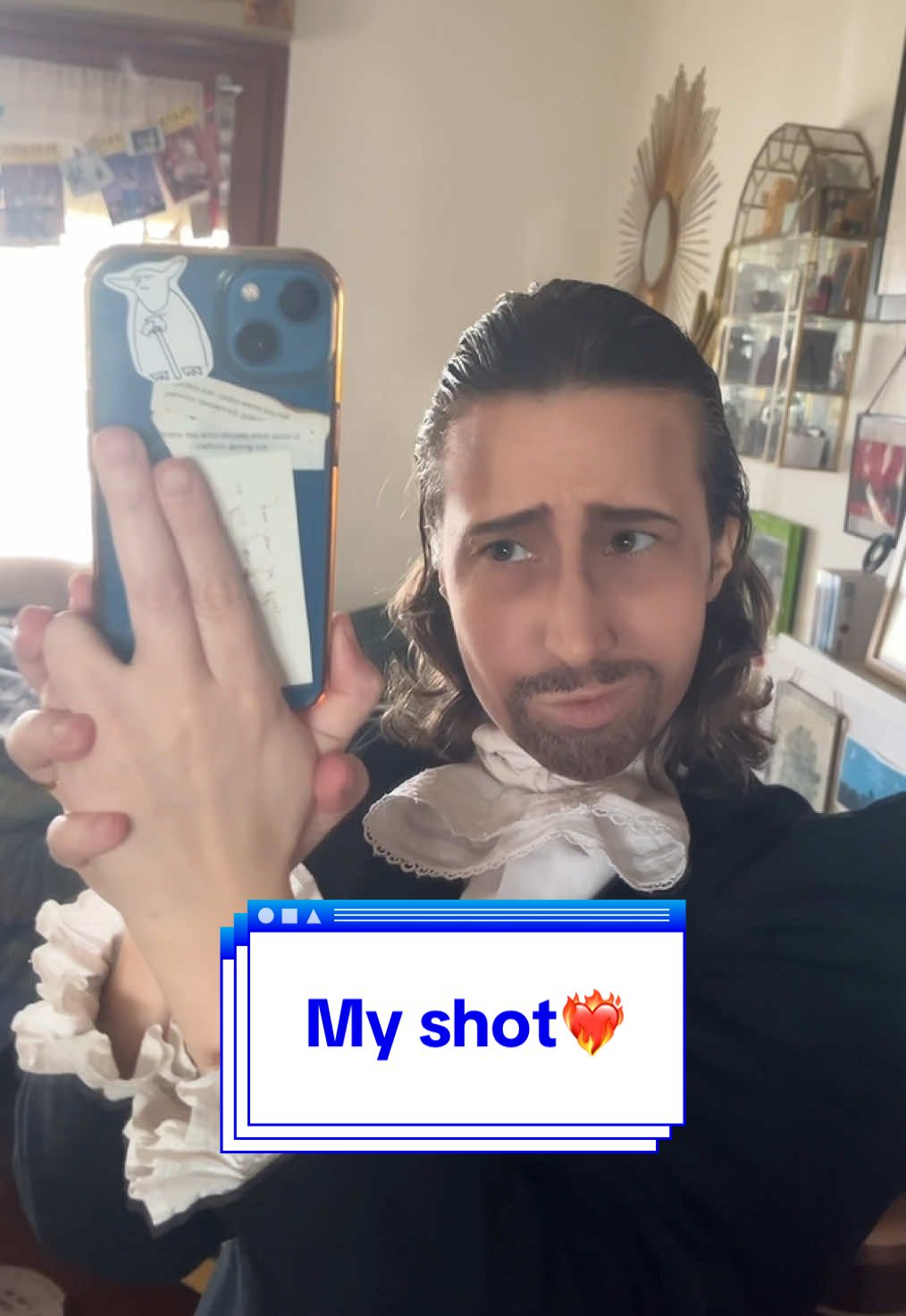 I’m not throwing away my shot ⚠️⚠️⚠️ #NicLin #cosplayer #musicaltheatre #theaterkid #alexanderhamilton #linmanuelmiranda