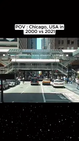 Chicago , USA in 2000 vs 2021 #nostalgic #nostalgia #chicago #american #losangeles #2000sthrowback #newyork #2000s 