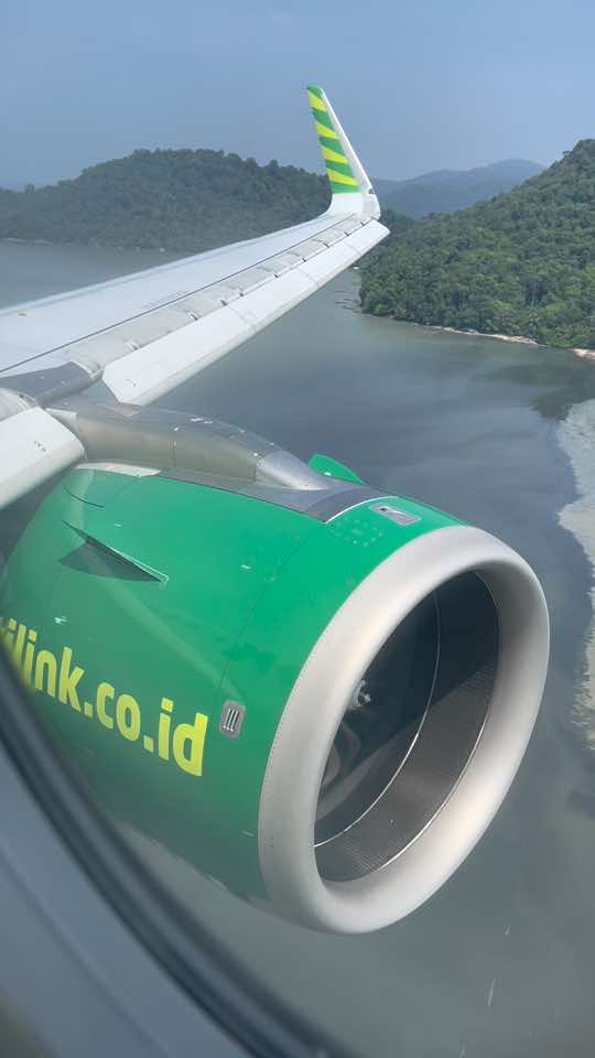 Citilink Baby Neo landing at PEN #citilink #landing #airbus #airbus320 #airbus320neo #penang 