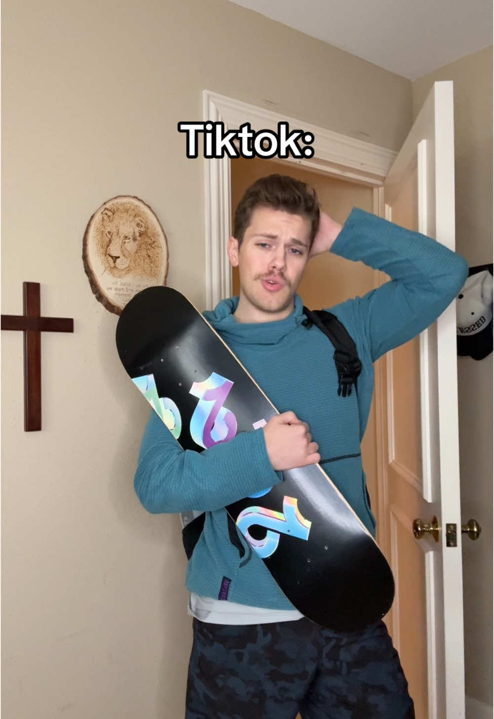 We thought it was gone forever 🤧😂 also tiktok gave me this skateboard back in 2021 🤣 #fyp #foryou #trending #christian #tiktokban 