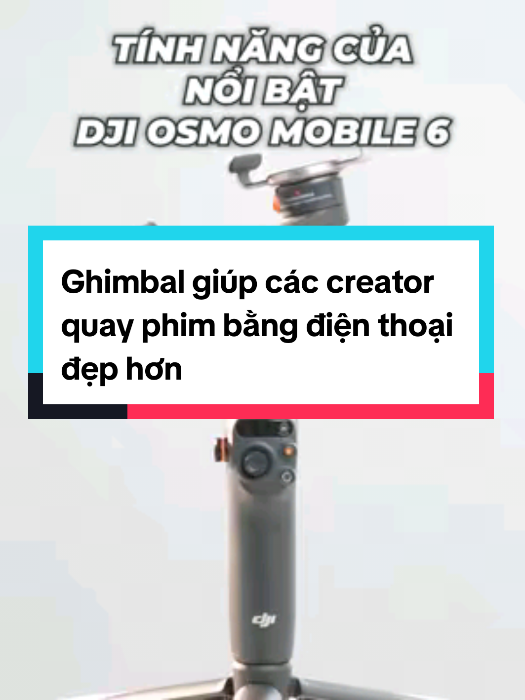 Khám phá tính năng nổi trội của gimbal DJI Osmo Mobile 6 #gimbal #dji #osmomobile6 #djiosmo #clicklivestreamcenter #livestream #media #quay #quayphim #chupanh #trending