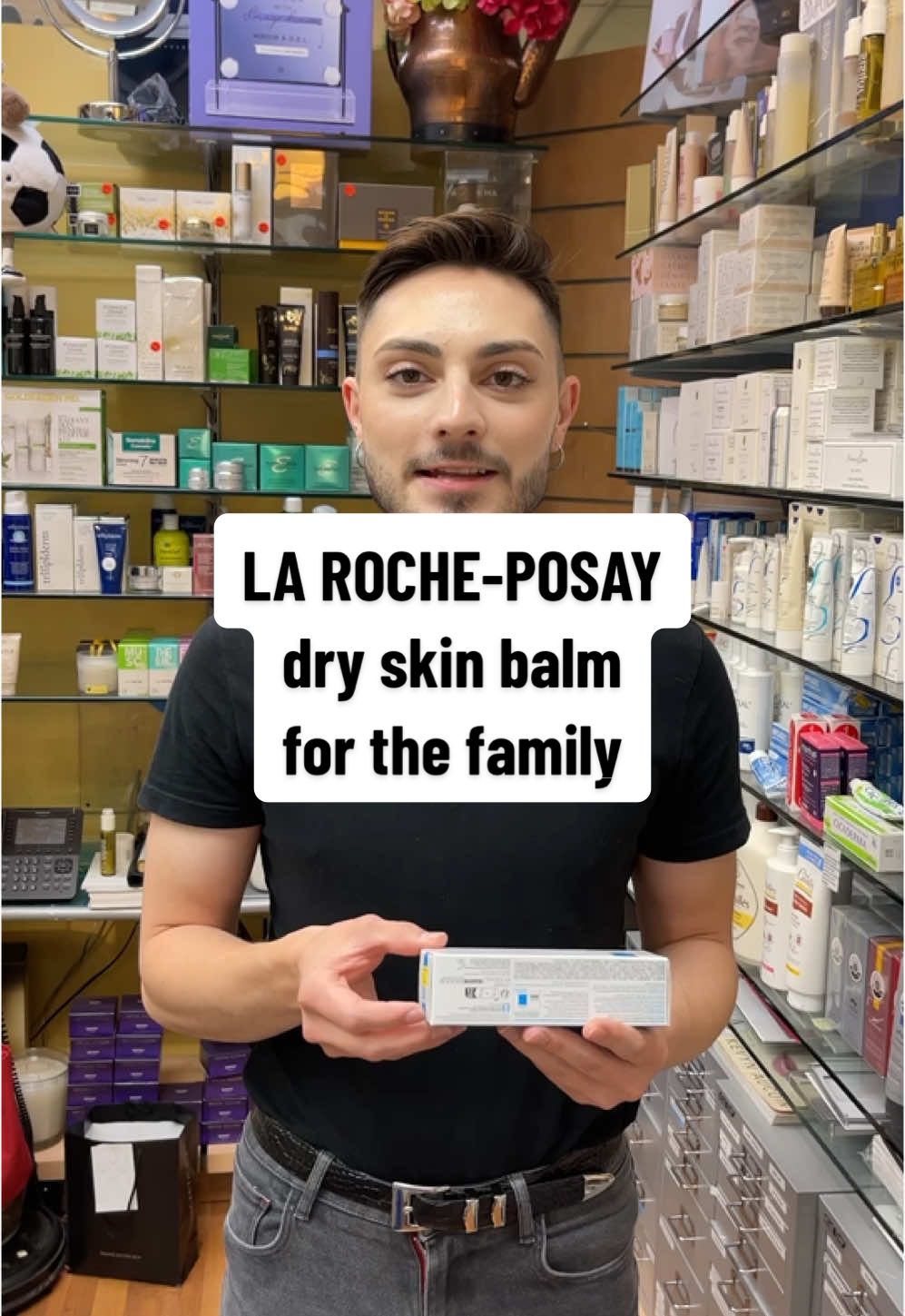 Get you a balm that can save the skin of your entire family—soothe and protect irritated, dry skin with the dermatologist-recommended Cicaplast Balm B5 and Cicaplast Balm B5 UV SPF 50 by La Roche-Posay CICAPLAST BALM B5 FOR DRY SKIN IRRITATIONS: Multi-purpose soothing cream hydrates cracked, chapped, chafed skin and dry skin irritations. Non-greasy, skin protectant relieves dry, rough skin, while protecting from drying effects of wind and cold.  🍼This hydrating therapeutic cream protects chafed skin from diaper rash and helps seal out wetness, while helping to treat & prevent diaper rash. Suitable for adults, children and babies 1 week and up.  🏥Accepted by the National Eczema Association. Suitable for patients undergoing chemotherapy and radiation.*  🌤️CICAPLAST BALM B5 UV SOOTHING CREAM SPF 50: This soothing therapeutic multi-purpose cream provdes all-day hydration for cracked, chapped, chafed skin while decreasing the risk of skin cancer and early skin aging caused by the sun*. #larocheposay #newlondonpharmacy 