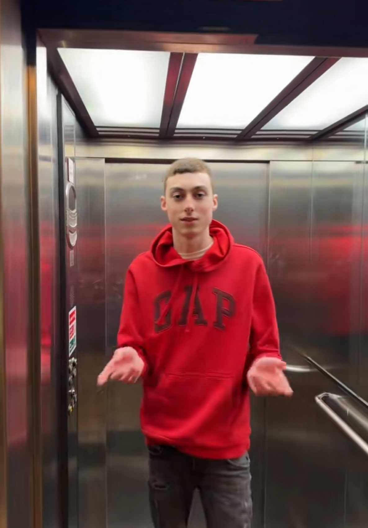 Why is bro in a elevator #singing #rap #rapping #bro #fyp #artist #music 