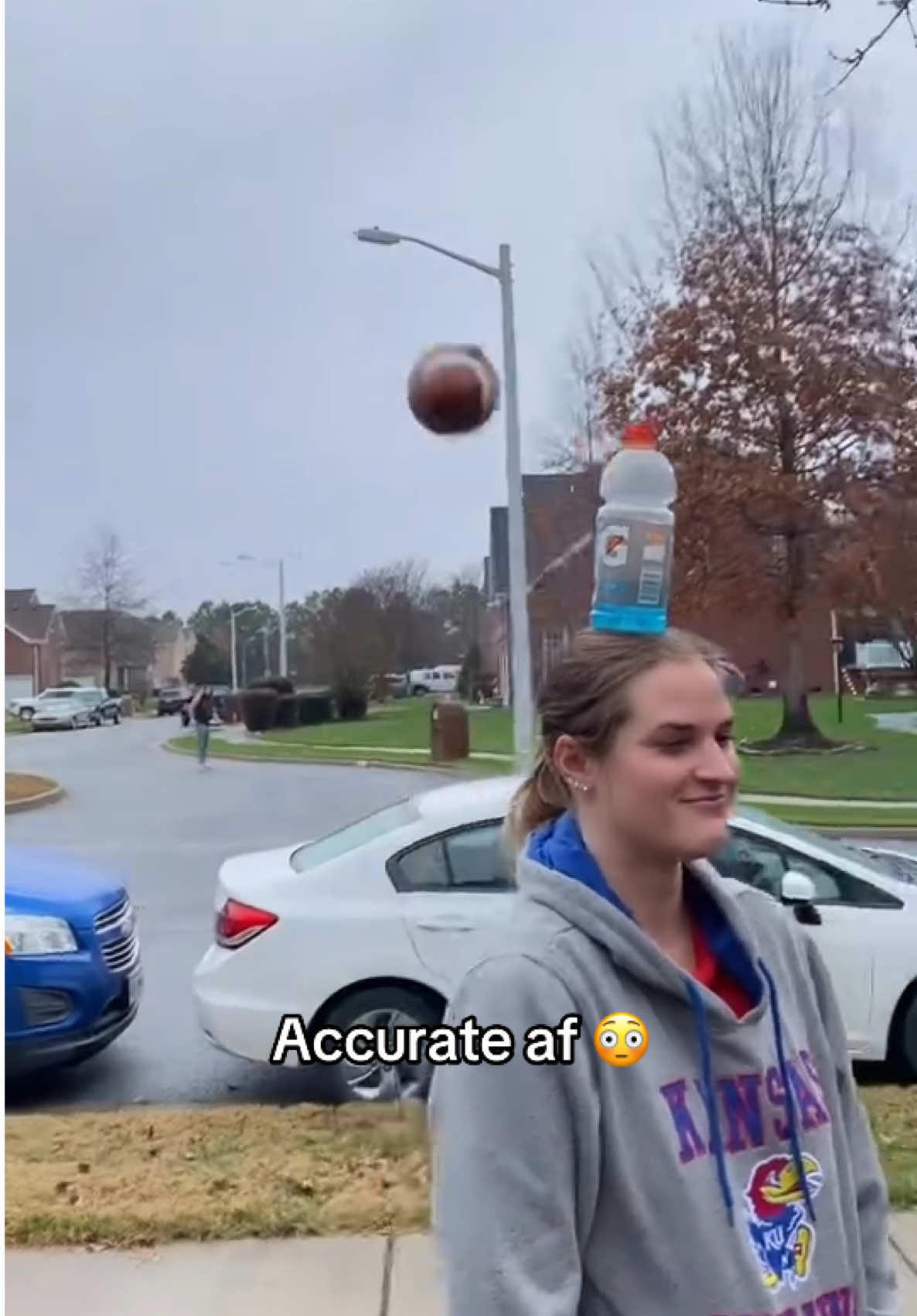 I meannnn that’s still a dime 🤷‍♂️ (via @Ethan vasko) #football #qb #challenge #fail #ouch #funny 