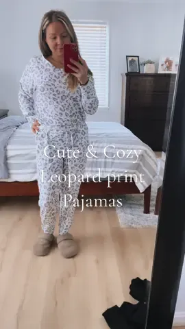 Once again another TTShop find! Yay for TikTok being back! 👏🏻  Love these leopard pajamas! 🐆 so many different colors and only $11! #ttshop #pajamaset #pajamas #leopardprint #fyp 