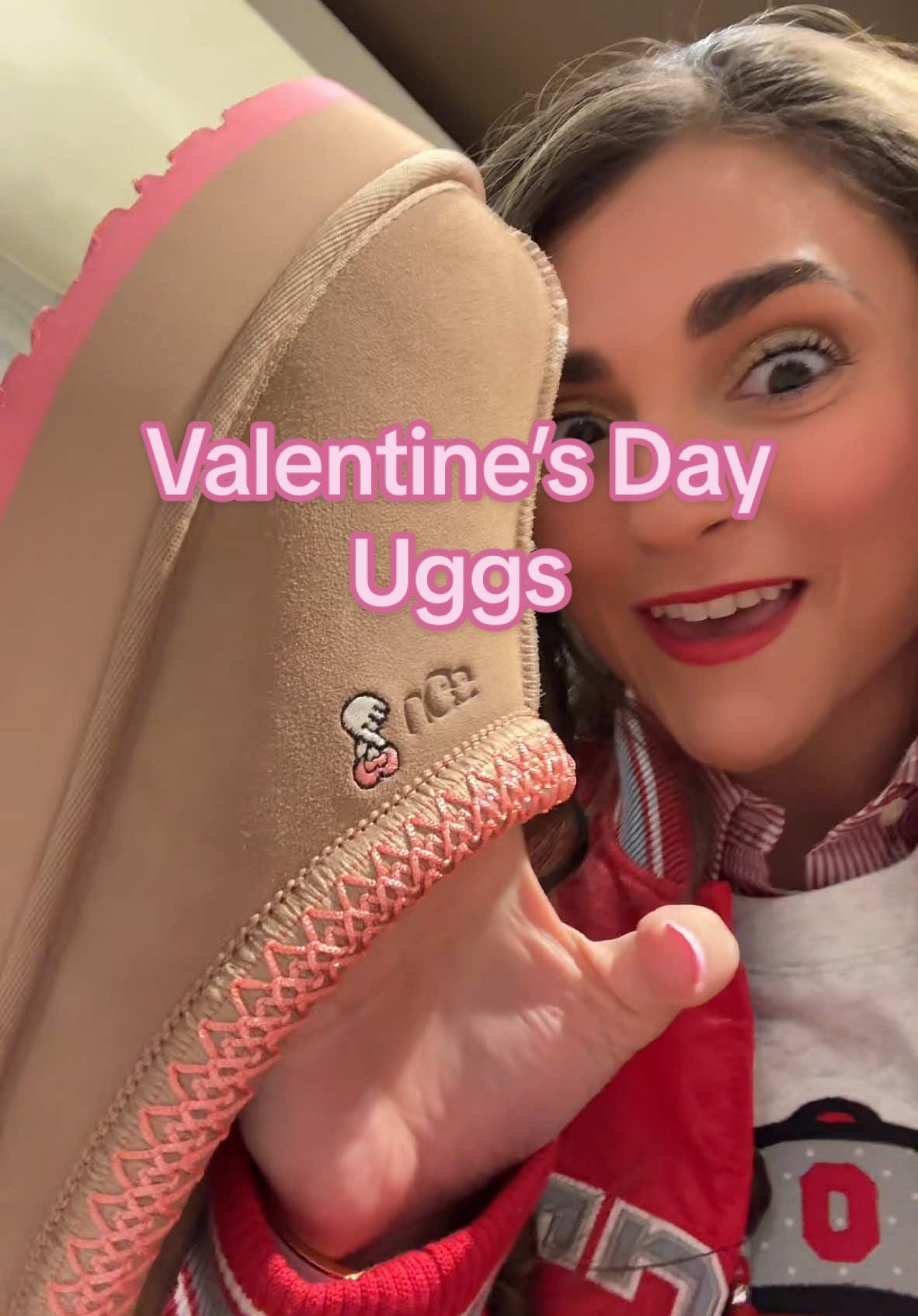 We got them!!! 🎀🩷 @Jaycie Kathleen influenced me #uggs #ValentinesDay #valentinesdayuggs #shopping #atlanta @UGG® 