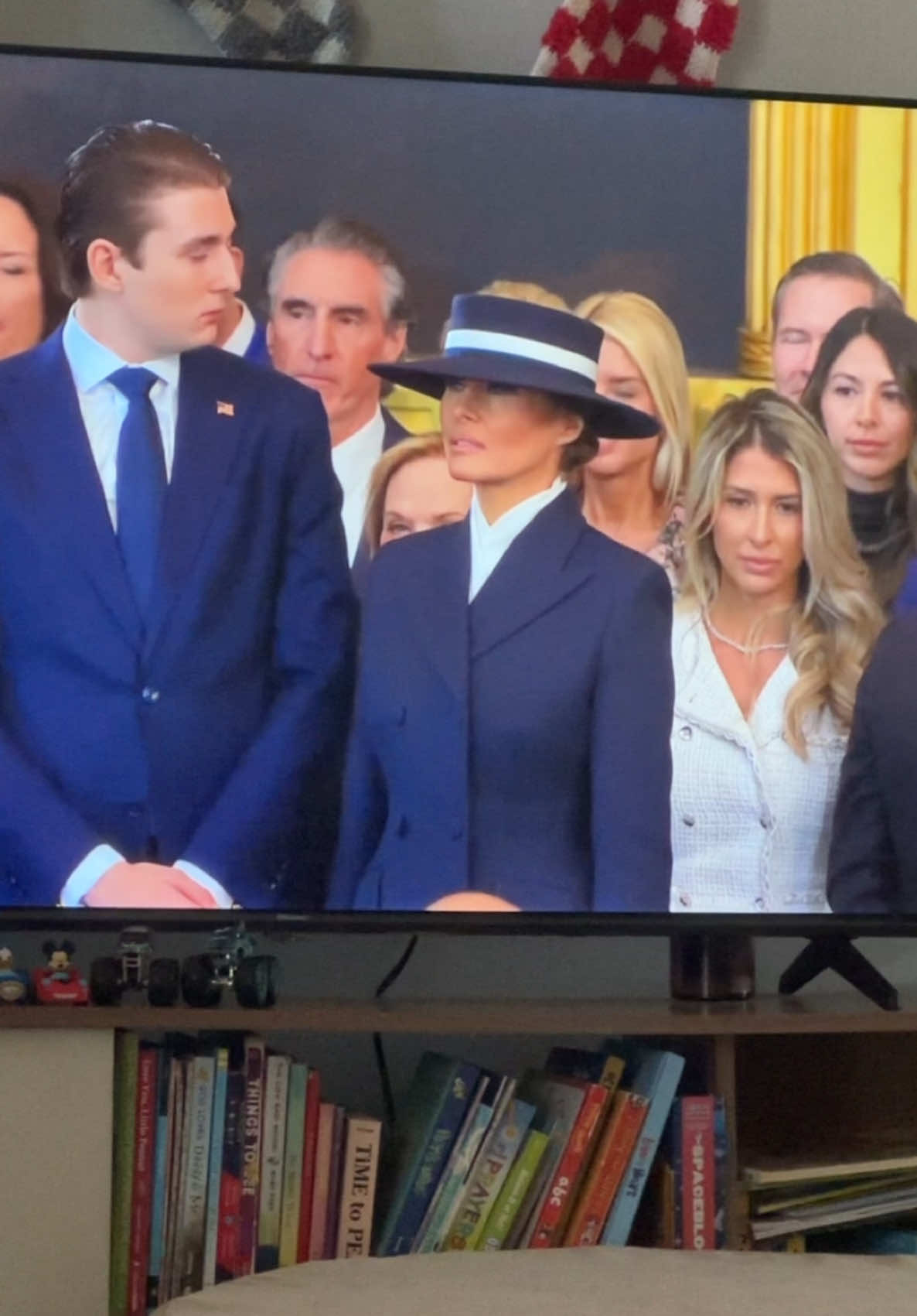 #melaniatrump #firstlady #inaugurationday #iconic 