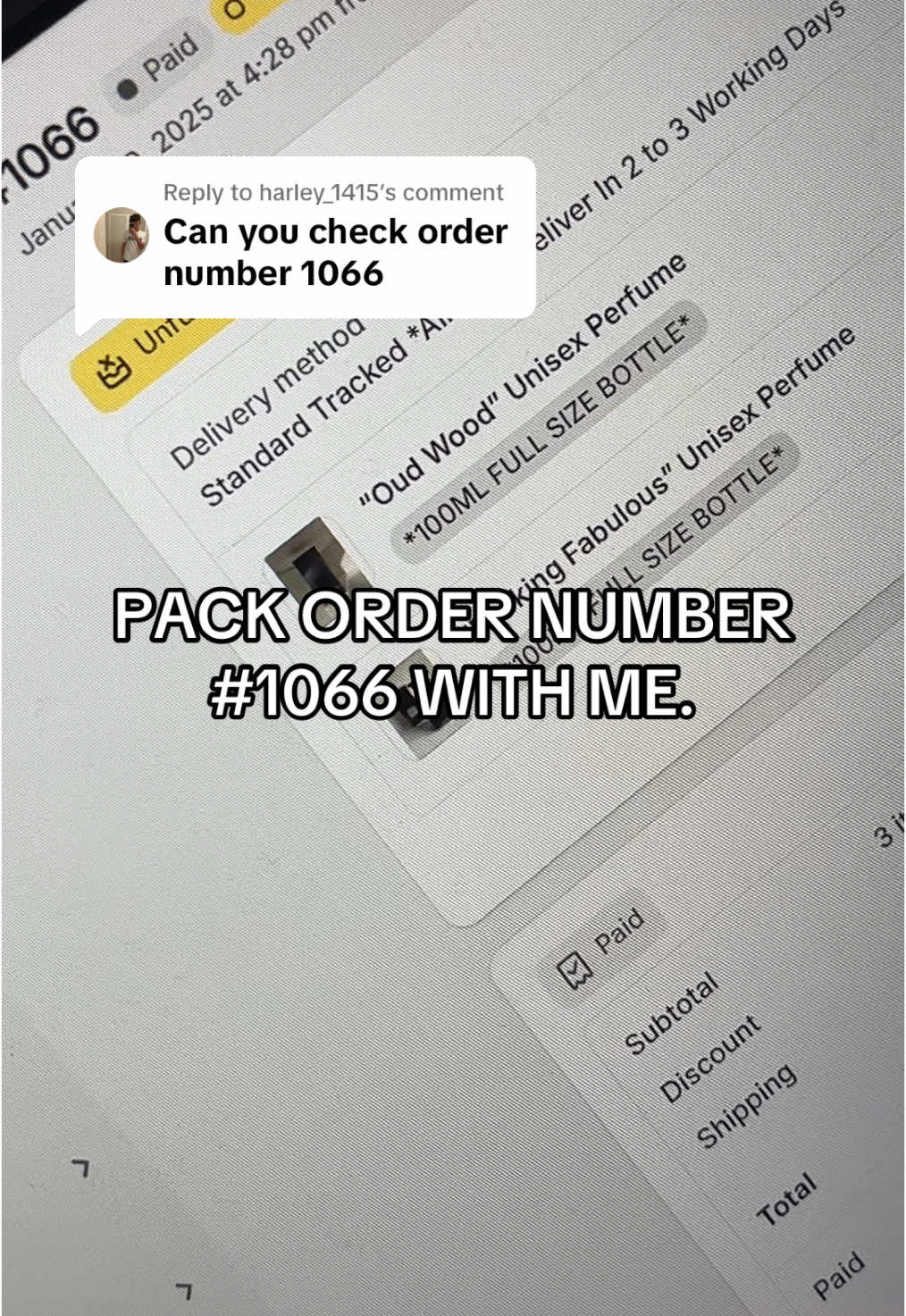 Replying to @harley_1415 Parcel will be posted tomorrow #reseller #fyp #viral #foryoupage #packanorderwithme 