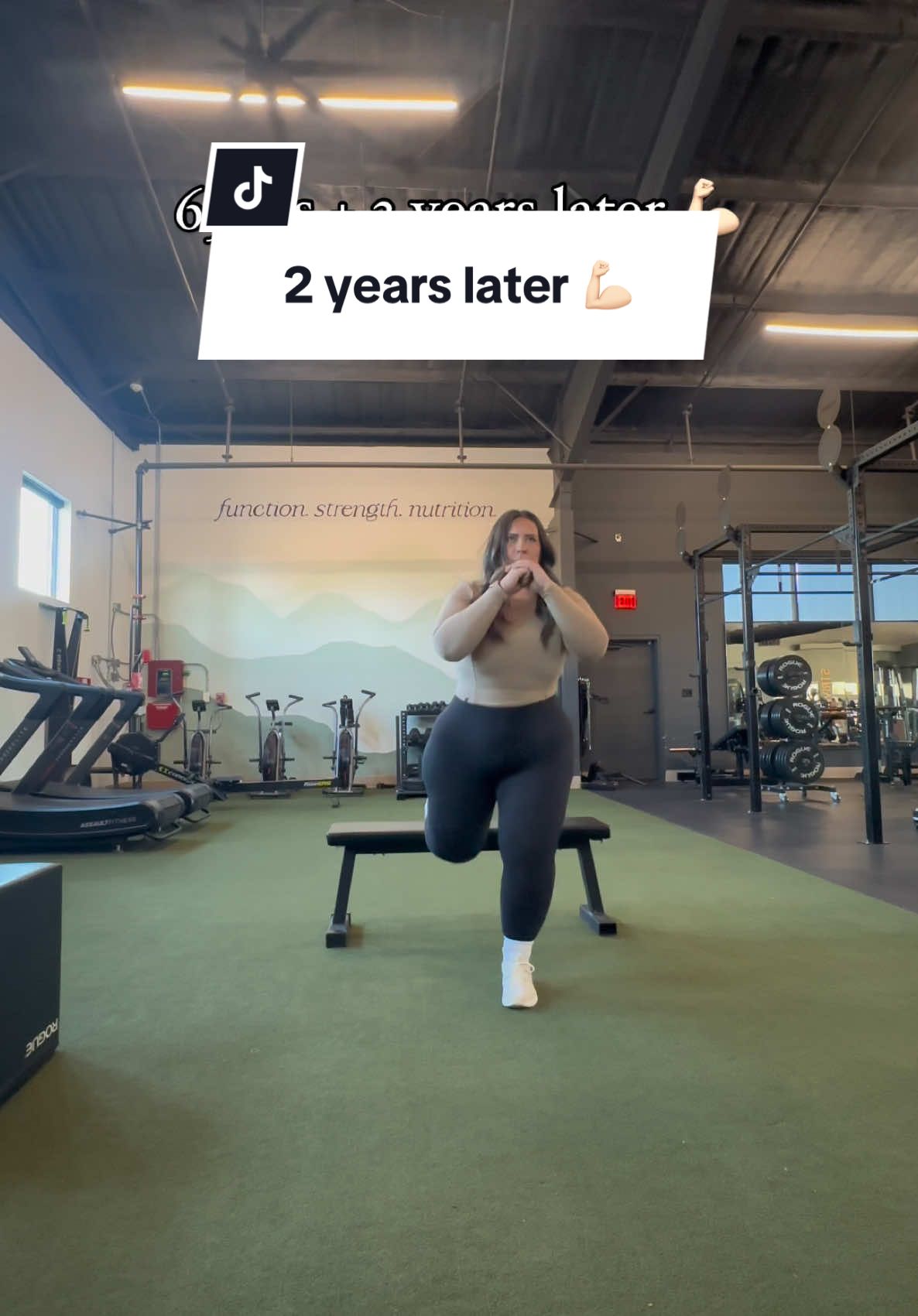 65 lbs ago, I could barely get through Bulgarian split squats without losing my balance or quitting halfway. 🥵 Now? They’re still tough, but I’ve built the strength and confidence to tackle them head-on. 💪  This exercise has been a game-changer for my legs, glutes, and overall fitness. Progress doesn’t happen overnight, but every rep, every set, every moment you show up for yourself *counts.*  Keep going—you’re stronger than you think! #BulgarianSplitSquats #WeightLossJourney #StrengthTraining #TransformationTuesday #FitnessMotivation 