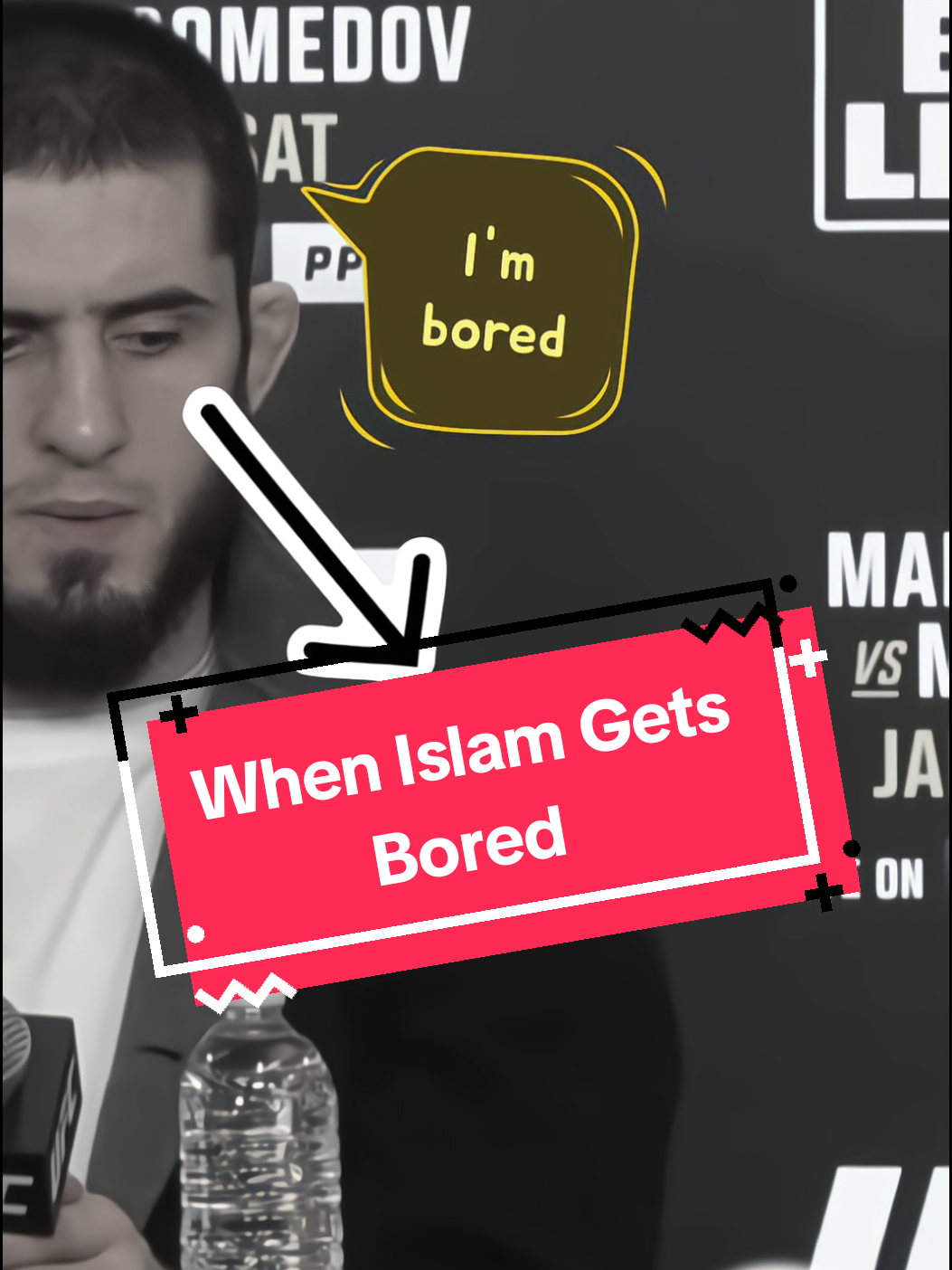 When islam gets bored 😶‍🌫 #islammakhachev #islammakachev🇷🇺 #funnymoments #ufcedit #ufcinterview #ufcvideo #ufcfighter #ufcindonesia #fighter #fypシ 