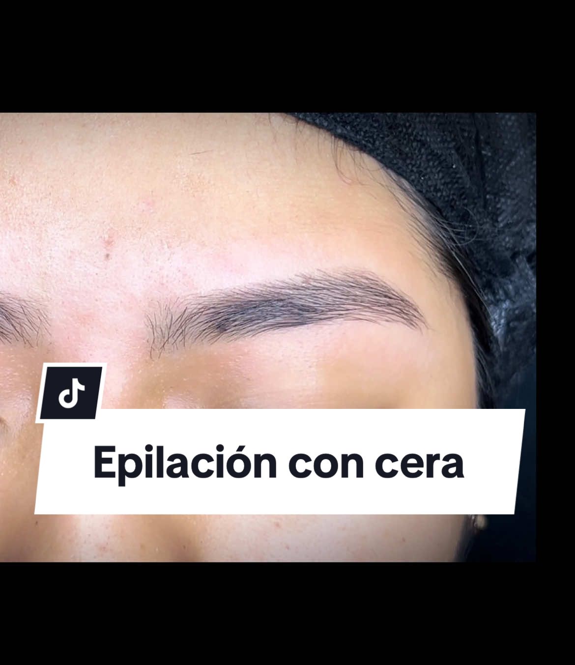 Limpieza de cejas con cera ♥️