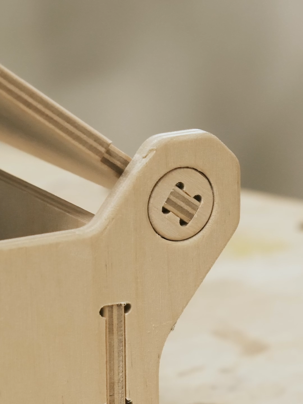 There are dozens of ways to make a wooden hinge mechanism, but here are three of our favorites: 1. Fixed Angle Hinge: Perfect for small cabinet doors or box lids, this hinge allows rotation at a specific angle for a neat, functional design. 2. Puck-Style Hinge: A smooth 360-degree rotating joint. While it's a great option, the small parts can be tricky to make on a CNC router. 3. Tenon Hinge: A simple, reliable solution that’s easy to create and built to last - ideal for long-term use. #joinerydesign #joinerydetail #joinerysolutions #woodjoints #cncjoinery #plywoodjoinery #wooddesign #wooddesigner #cncdesigns #cncmachines #furnituredesign 