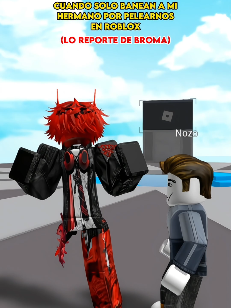 Solo fue una broma y no soporto 💥 #roblox #trend #fyp #hermano #robloxedits #trendroblox #humor 