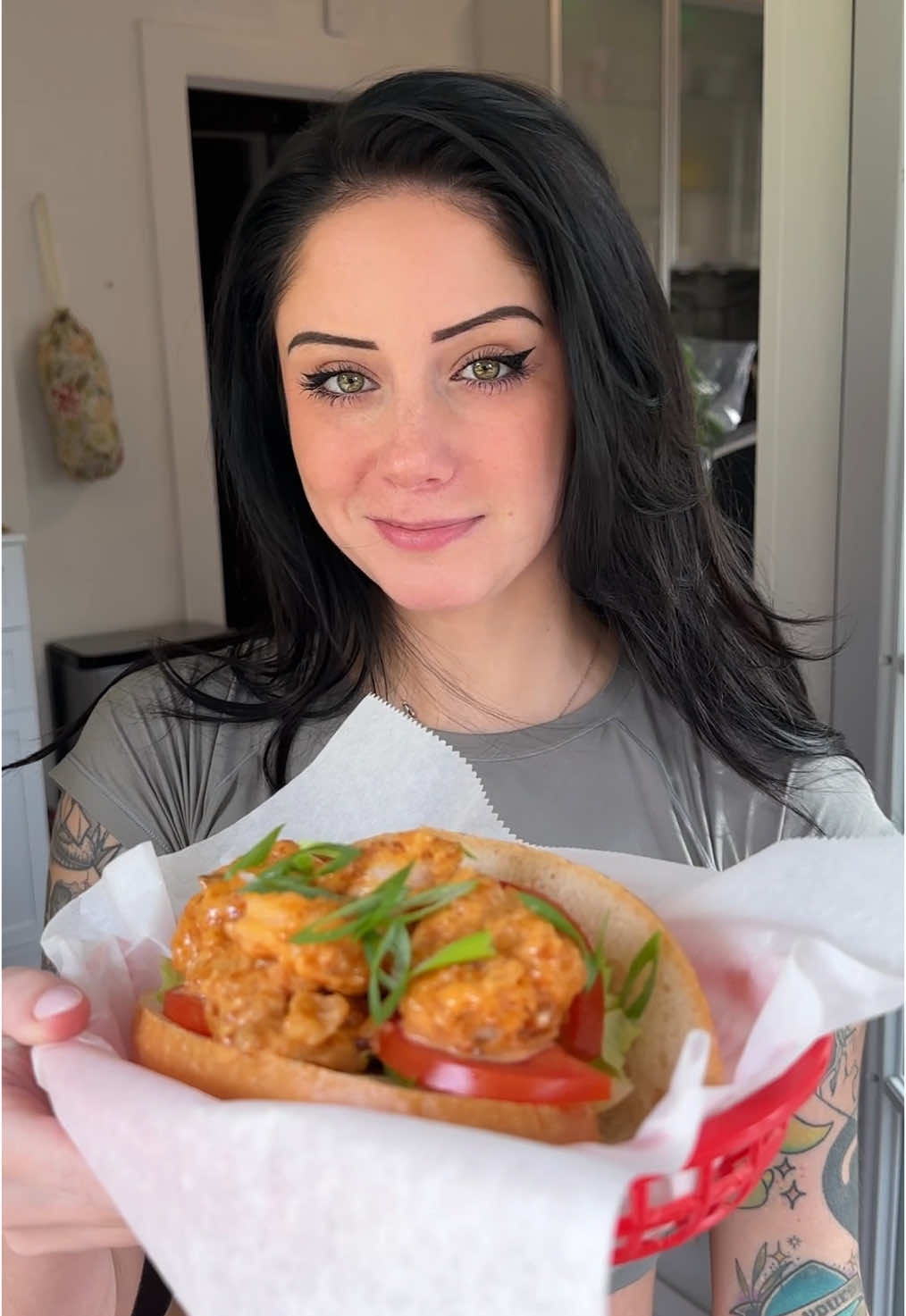 Bang Bang Shrimp Sandwich! 