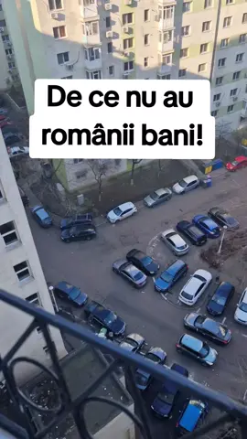 De ce mu au romanii bani si nici locuri de parcare! #romani #bani #masini #bucuresti 