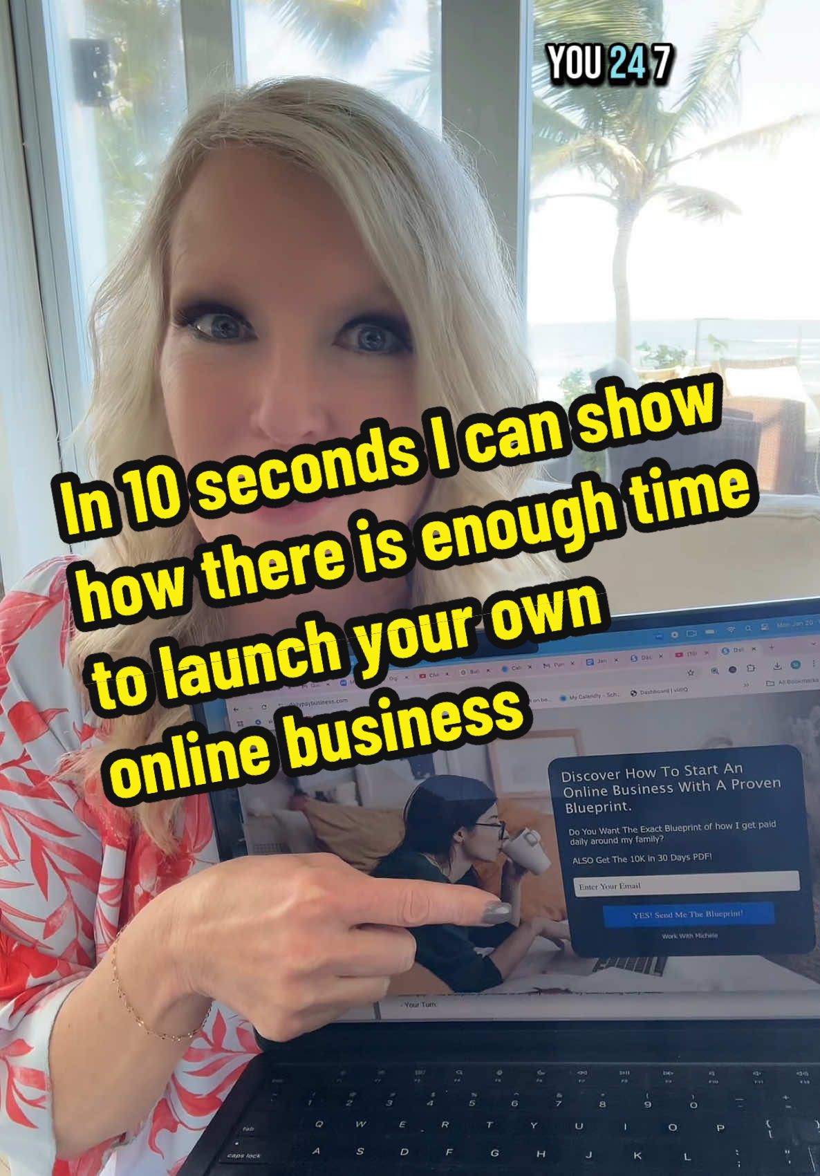 In 10 seconds I can show how there is enough time to launch your own online business. #MomsofTikTok #digitalmarketing #passiveincome #automatedbusiness #beginnerfriendlyonlinebusiness 