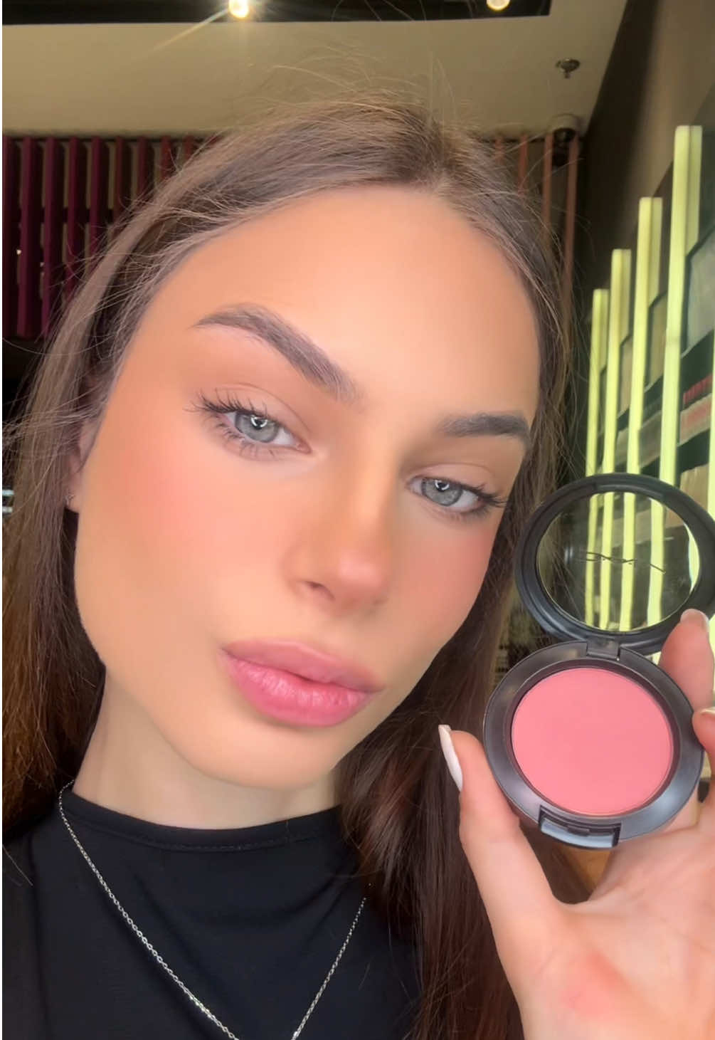@mac.usce #foryou #fyp #sminka #sminkanje #mac #maccosmetics #macblush #blush #peachykeen 