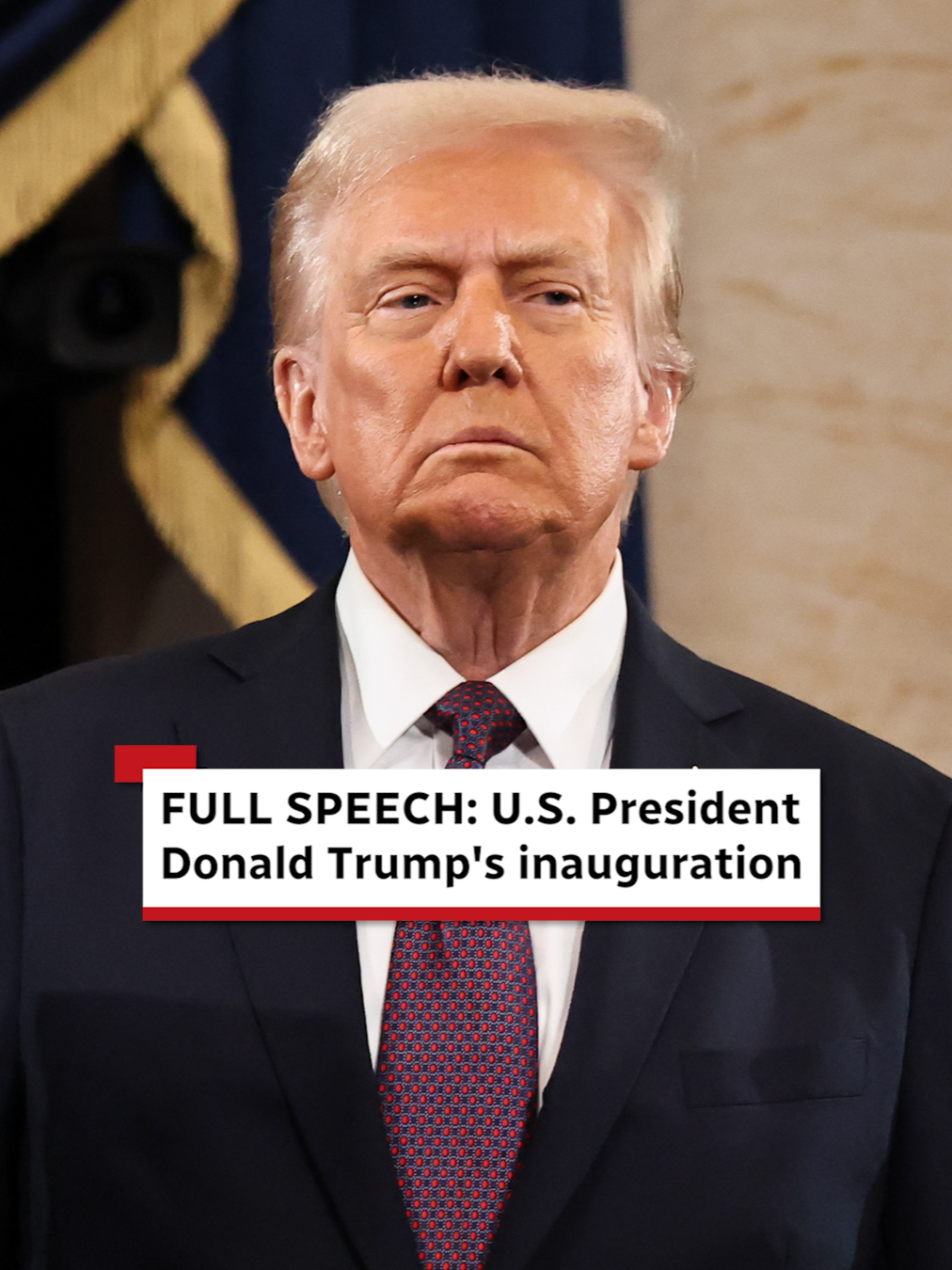 WATCH: Trump’s full inaugural speech   U.S. President Donald Trump was sworn in as the country’s 47th president in Washington on Monday. In his inaugural speech, Trump promised sweeping changes and a new era of prosperity for the United States. He vowed to close the U.S.–Mexico border, drill for oil and return ‘law and order’ to American cities. #DonaldTrump #Inauguration #Inauguration2025 #USPolitics #CBC #CBCNews