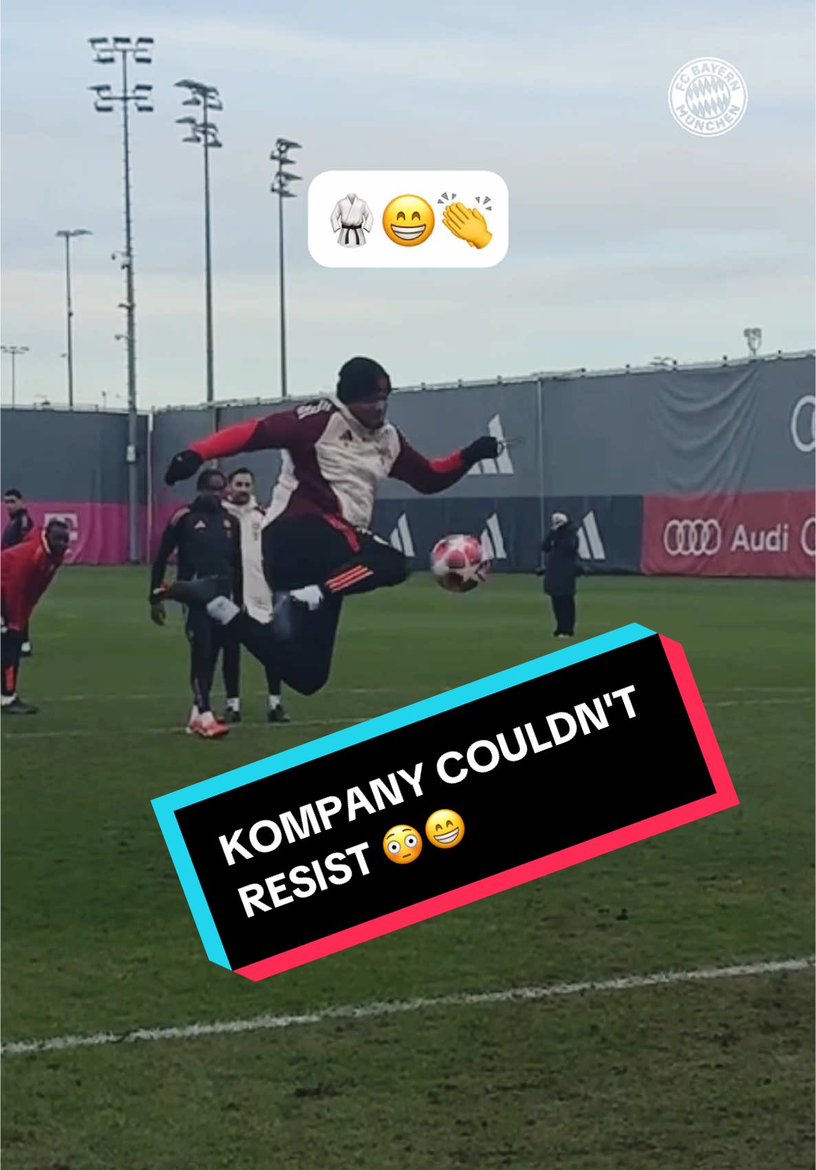 𝑲𝒖𝒏𝒈 𝑭𝒖 𝑲𝒐𝒎𝒑𝒂𝒏𝒚 🥋😁 #VincentKompany #FCBayern #MiaSanMia