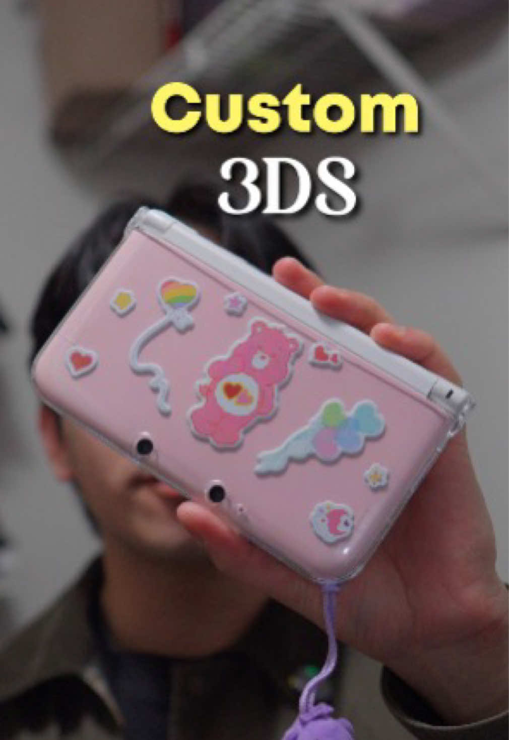 Hope she enjoys this! 🤞 . . . #nintendo #3ds #3dsxlconsole #mod #3dsxl #fyp 