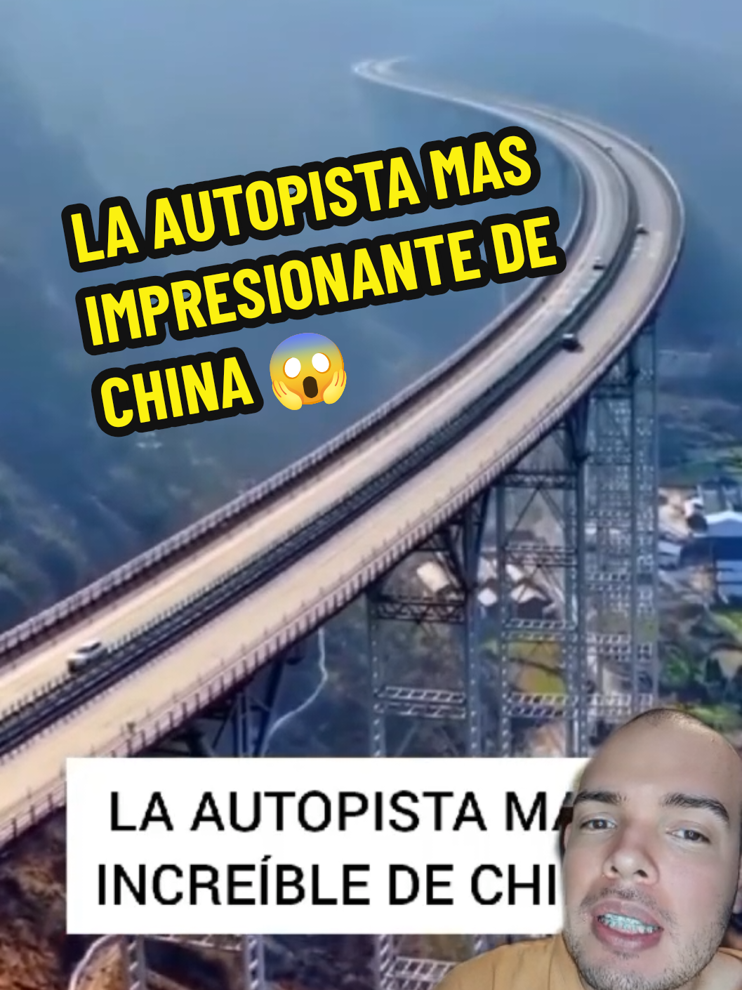 está es la autopista más impresionante de china 😱 #autopista #autopistas #chinaa #chinos #infrastructure #arquitectura #fyp #fypp #viralfacebook 