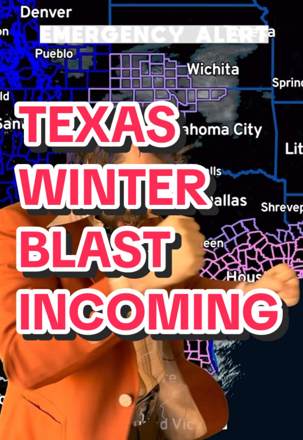 A WINTER STORM IS COMING TO TEXAS. ICE AND MAYBE SOME SNOW WILL POUND SOUTH AND EAST TEXAS. RGV MIGHT GET POUNDED AS WELL. GET READY FOR SOME WINTER-ACTION AND DEEP FREEZE 1/20 #texas #texasweather #snowstorm #ice 