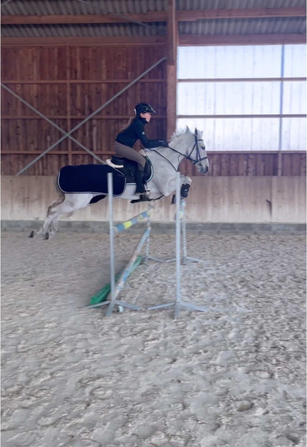 Je ne m’y attendais pas 😵‍💫 #equitation #horse #jeunecheval #connemarapony #jumping #cavaliere #equestrianlifestyle #horses 