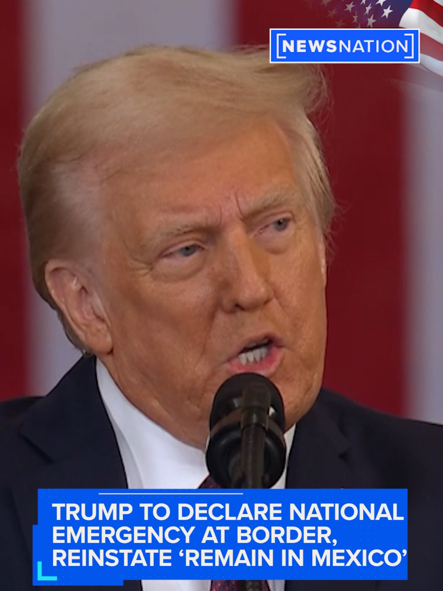 #PresidentTrump said as one of his first actions in office he will declare a national emergency at the southern #border, begin deportations and reinstate 
