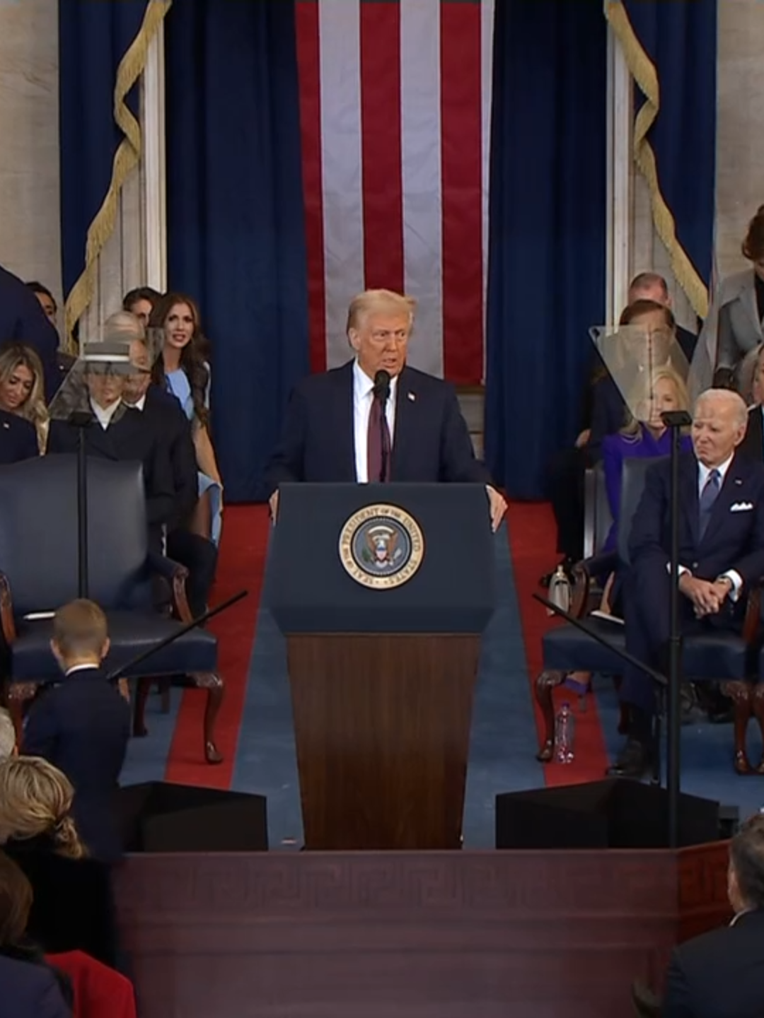 Full Remarks: President Trump delivered his inaugural address from the U.S. Capitol Rotunda on Monday. Watch more at c-span.org #trump #donaldtrump #inauguration #cspan