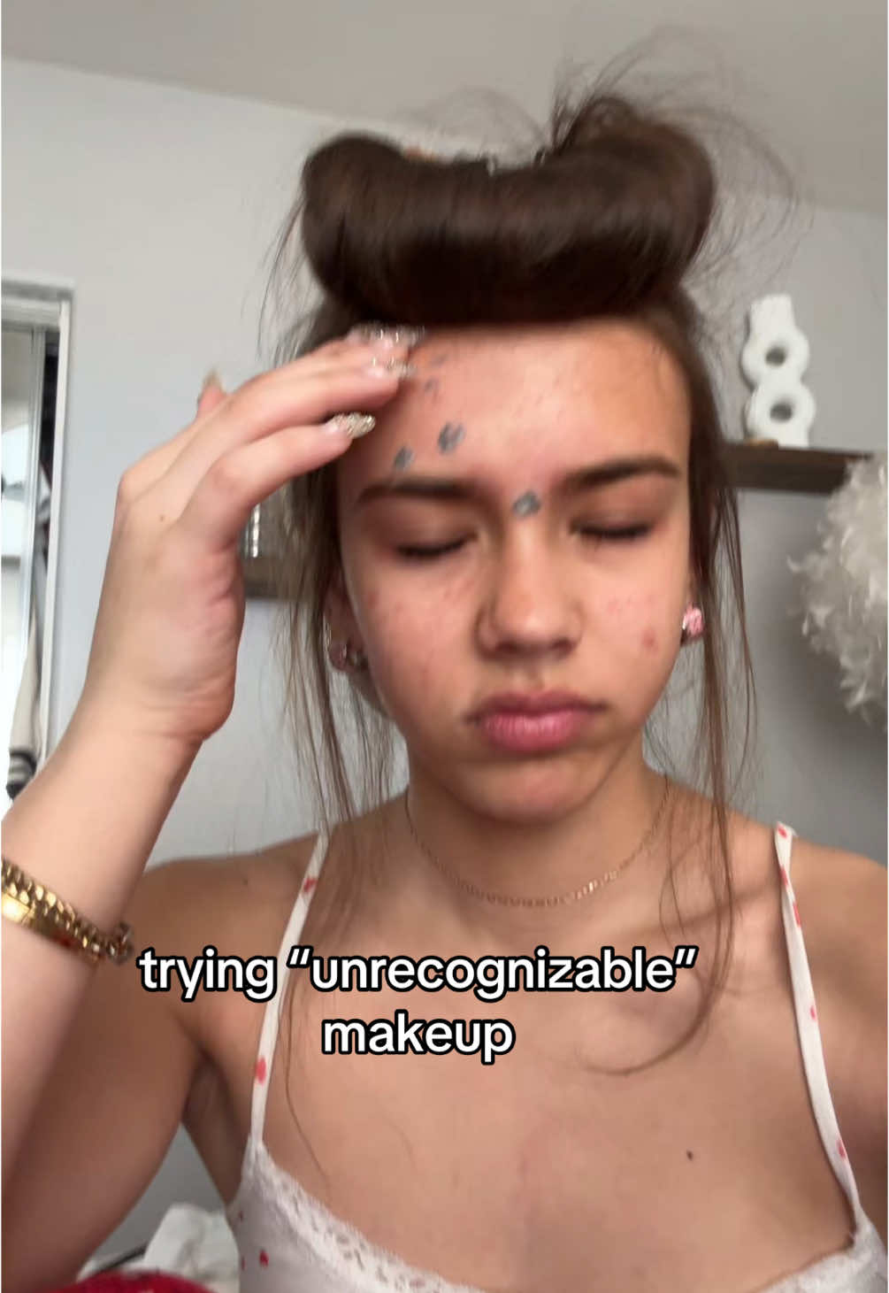 did i do it right ?? #unrecognizablemakeup #beautytrend #lockjaw #transition #fyppp 