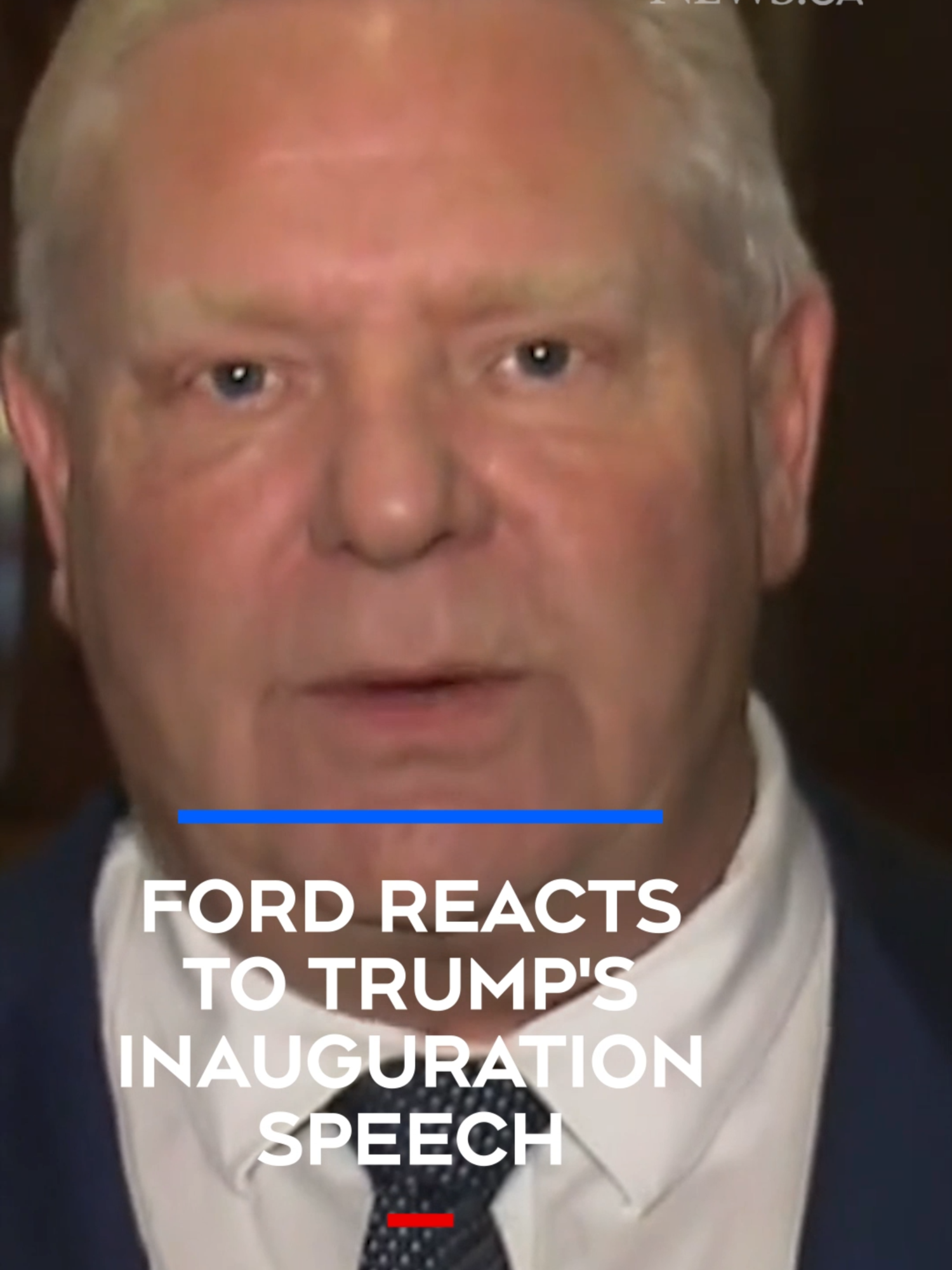 Ontario Premier Doug Ford says Canada 'needs to compete as a country' to protect domestic job and industry in the face of U.S. tariffs. #dougford #ontario #news #premier#donaldtrump