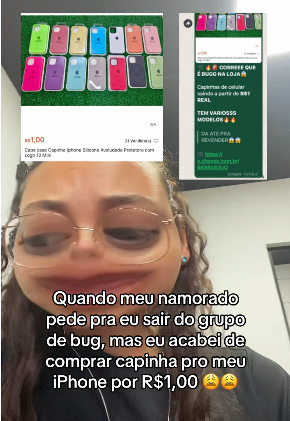 Ai não dá né meu amigo 😩Ainda está disponível meninas #promocao #grupo #bug #shopee 