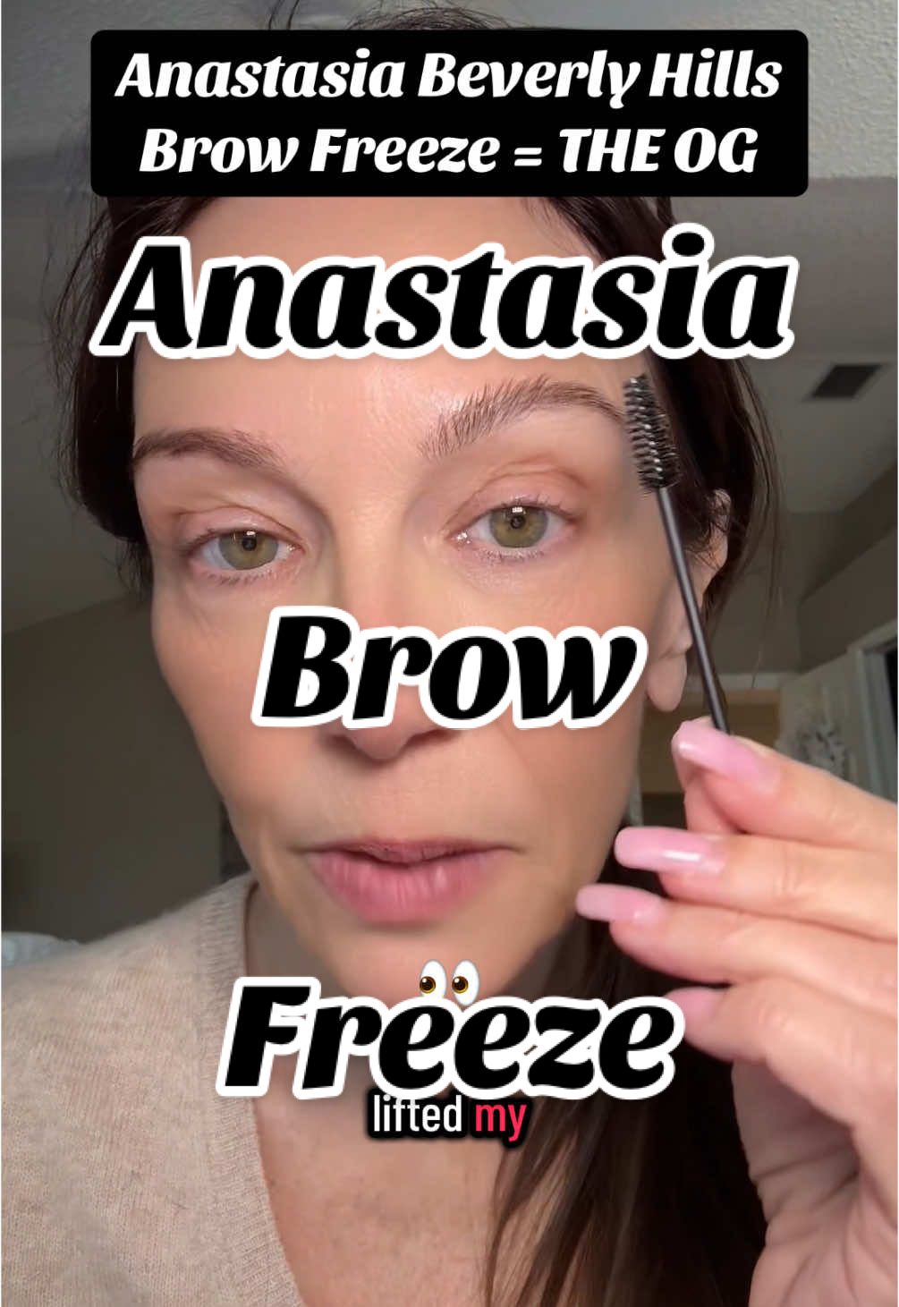 ##browfreeze##abh##AnastasiaBeverlyHills##LiftedEyebrows##whitebengaltiger