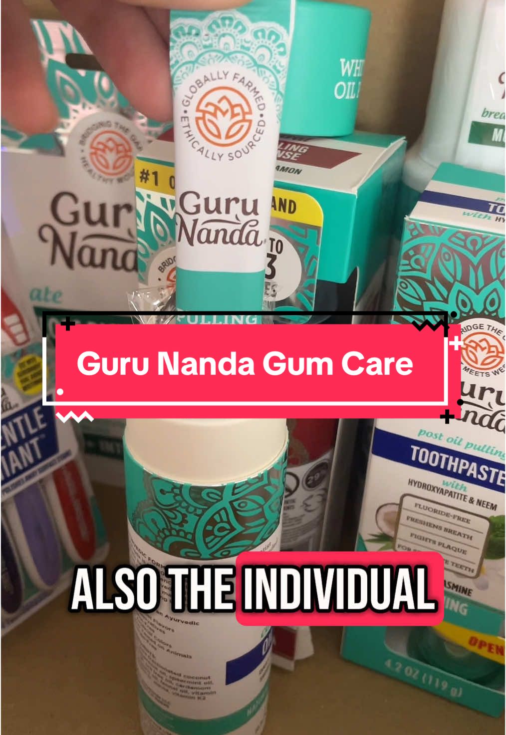 Guru Nanda Gum Care Bundle #gurunanda #gurunandaoilpulling #gurunandaproducts #oralhealth #oralhygiene #NewYearFinds #ttstastemakers 