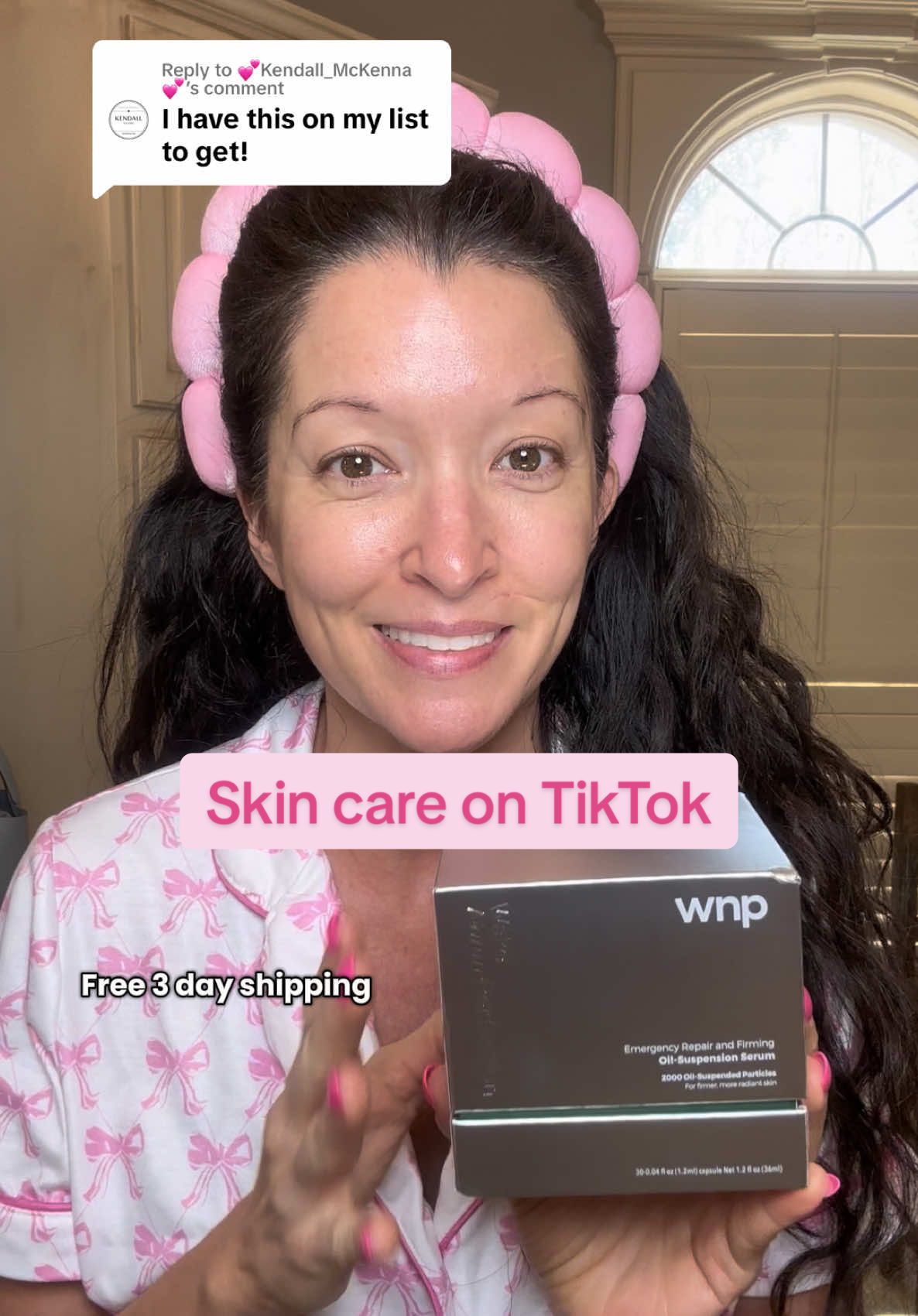 Replying to @💕Kendall_McKenna💕 WNP is having a huge sale celebrating Tiktok being back up! Now is the time to grab your favorite product from them. #WNPIsBack #tiktokisback #wnp #tiktokban #wnpskincare @WNP SKINCARE #creatorsearchinsights #skincare #hyaluronicacid #TikTokShop #TikTokShopSkincare #TikTokfinds #Spotlightfinds #wakenatureperfection #glassskin #antiwrinkleproducts #wnpserum 