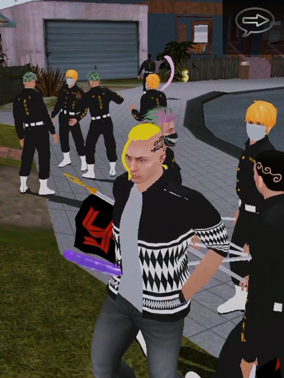 duraken kun😈 #gta #gtameme #gtasanandreas #tokyorevengers 