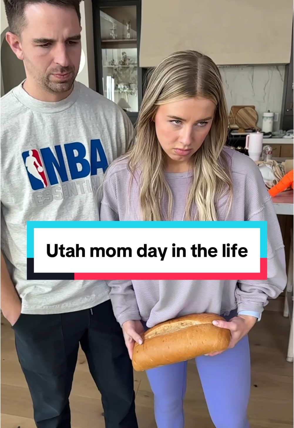 So nice of Jessica to bring us sourdough!!👺👿👹 #utahmom #tumbler #husbandwife #MomsofTikTok #momlife 