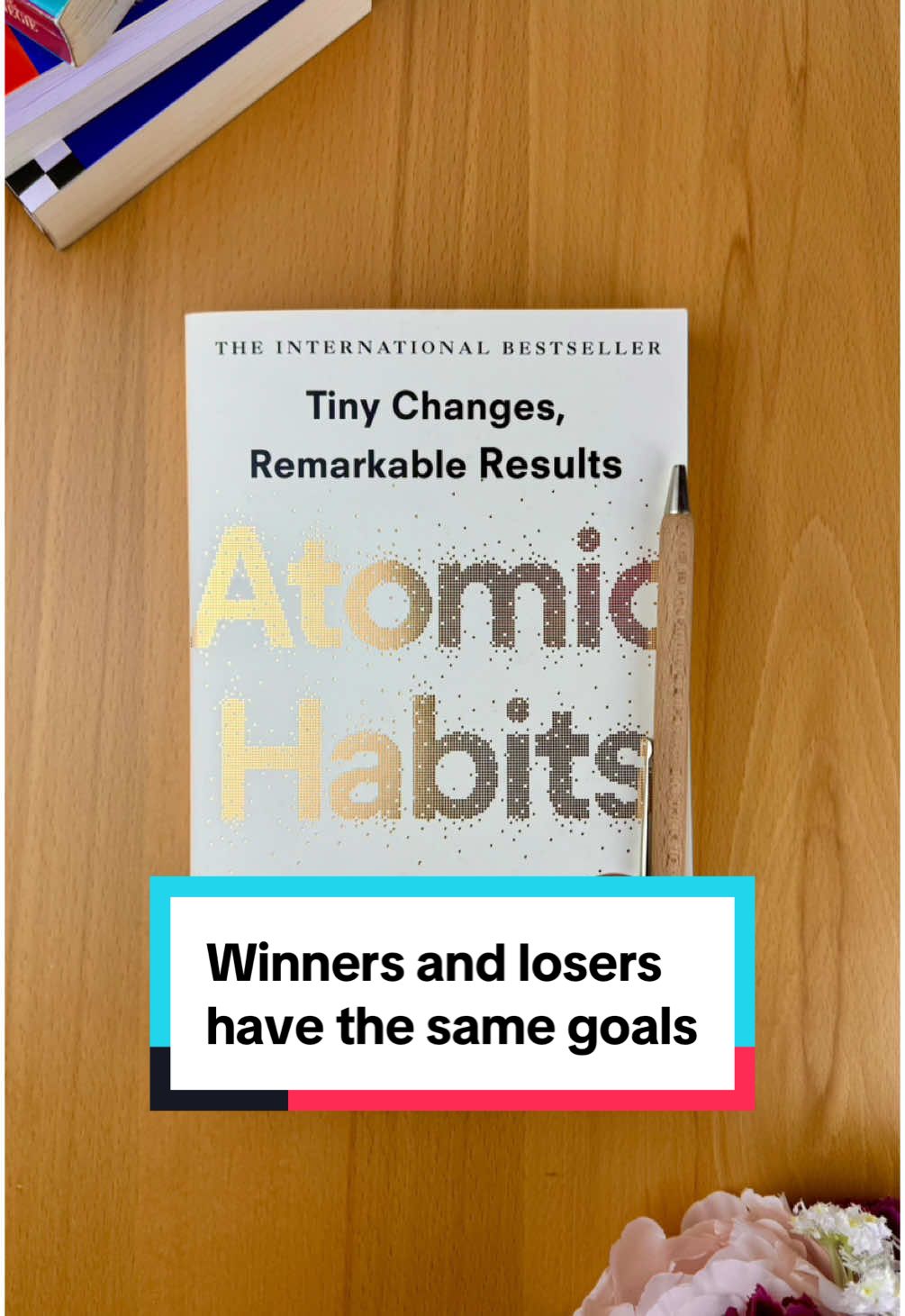 Winners and losers have the same goals - see the problem? #selfimprovement #personalgrowth #atomichabits 