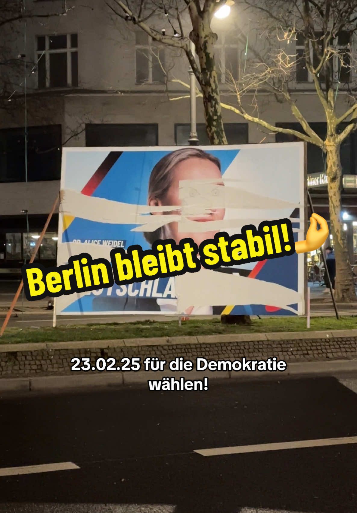 Berlin bleibt stabil! Am 23.02.25 richtig wählen. #bundestagswahl #bundestagswahl2025 