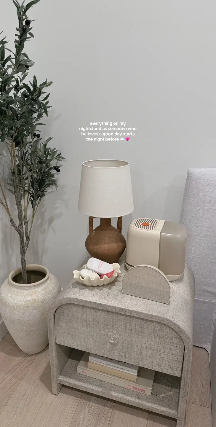 nightstand tour #nightshift #nightroutine #bedroominspo 