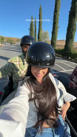 We were zooming on that bike 😭🤣 @dmerobbo @shotbyrobbo @SidecarToursInc  #MomsofTikTok #momlife #momtok #tiktokisback #winetasting #datenight #dateideas #datenightideas #justagirl #girlythings #girlytok #winery #couplegoals #couplestiktok #parentsnightout #kidfree #sidecartours #fundateideas 