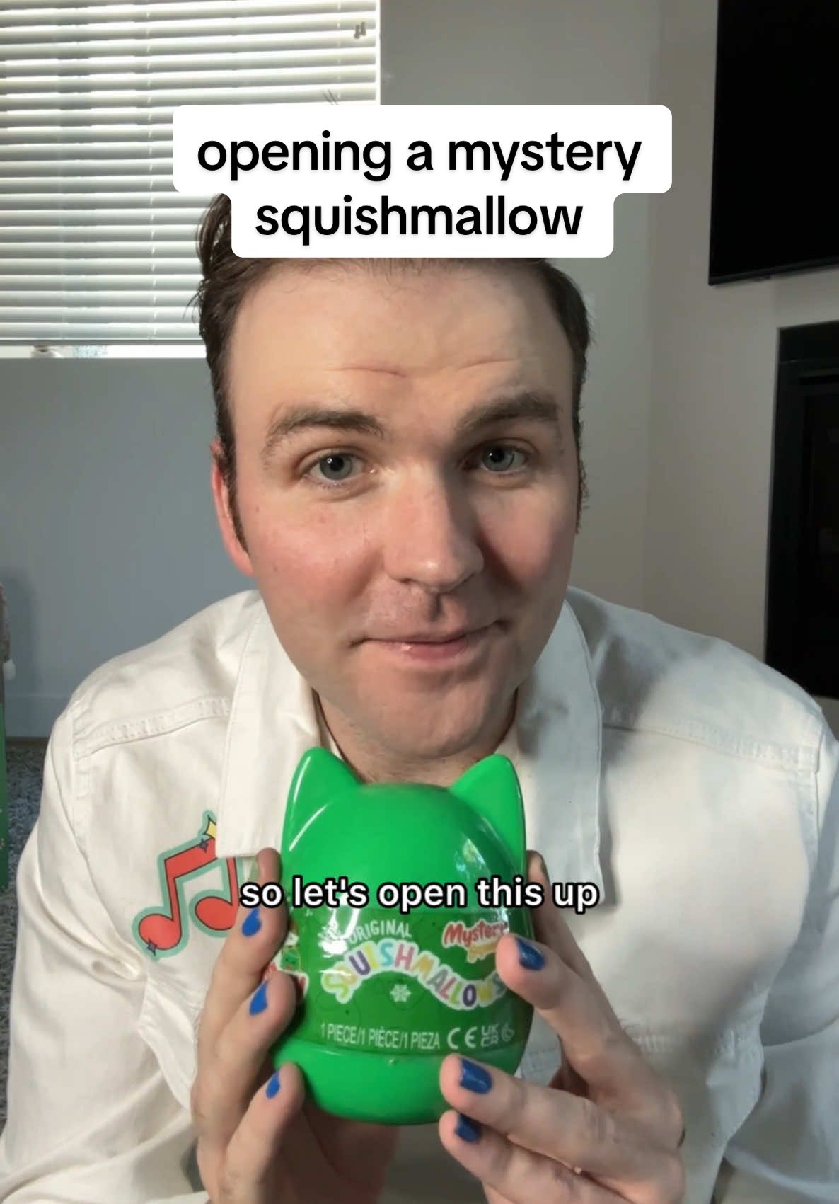 opening a mystery squishmallow from @AKANA