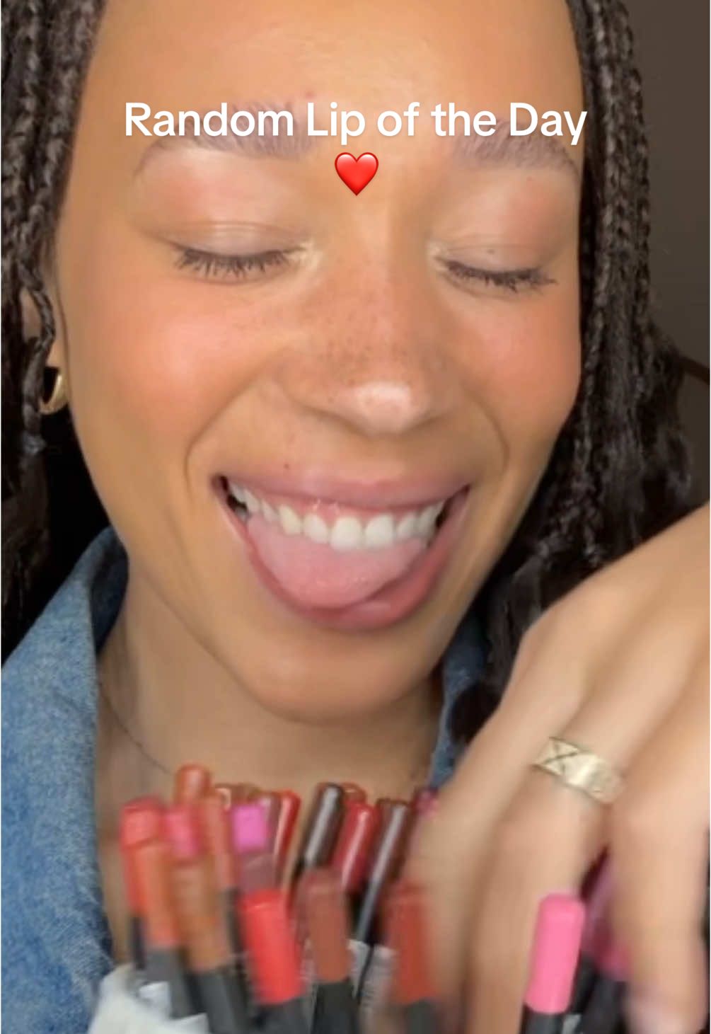 Lmk what u think of her😏 #makeup #randomlipcombo 