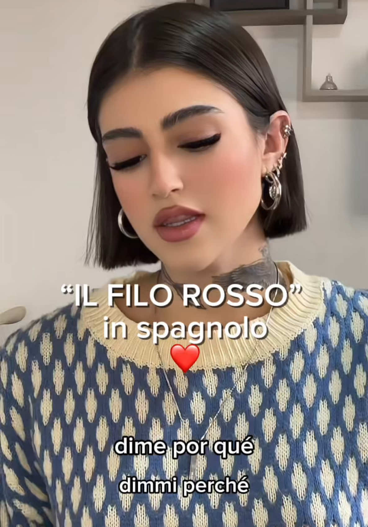 Y ahora, mi favorita del momento Italiana, en español ❤️🇮🇹🇪🇨  @Alfa  - - - - #ecuador #italiano #español #idiomas #canciones #traducciones #italia #ilfilorosso #roma 