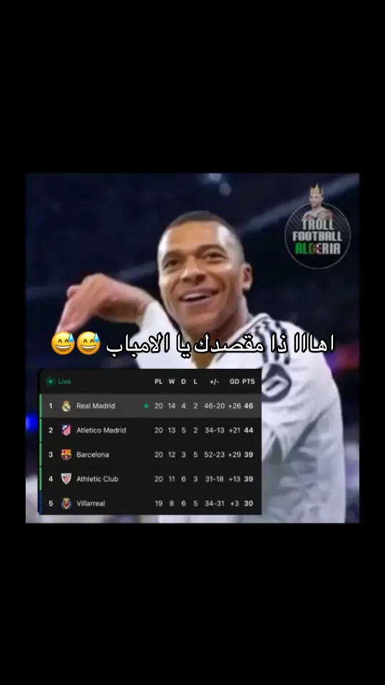 #مبابي #برشلونة #ريال_مدريد #مدريد #كرة_القدم_عشق_لا_ينتهي👑💙 #الدوري_الاسباني #مالي_خلق_احط_هاشتاقات #متعافي #فالفيردي #مانشستر_سيتي #فينيسيوس #الشعب_الصيني_ماله_حل😂😂 