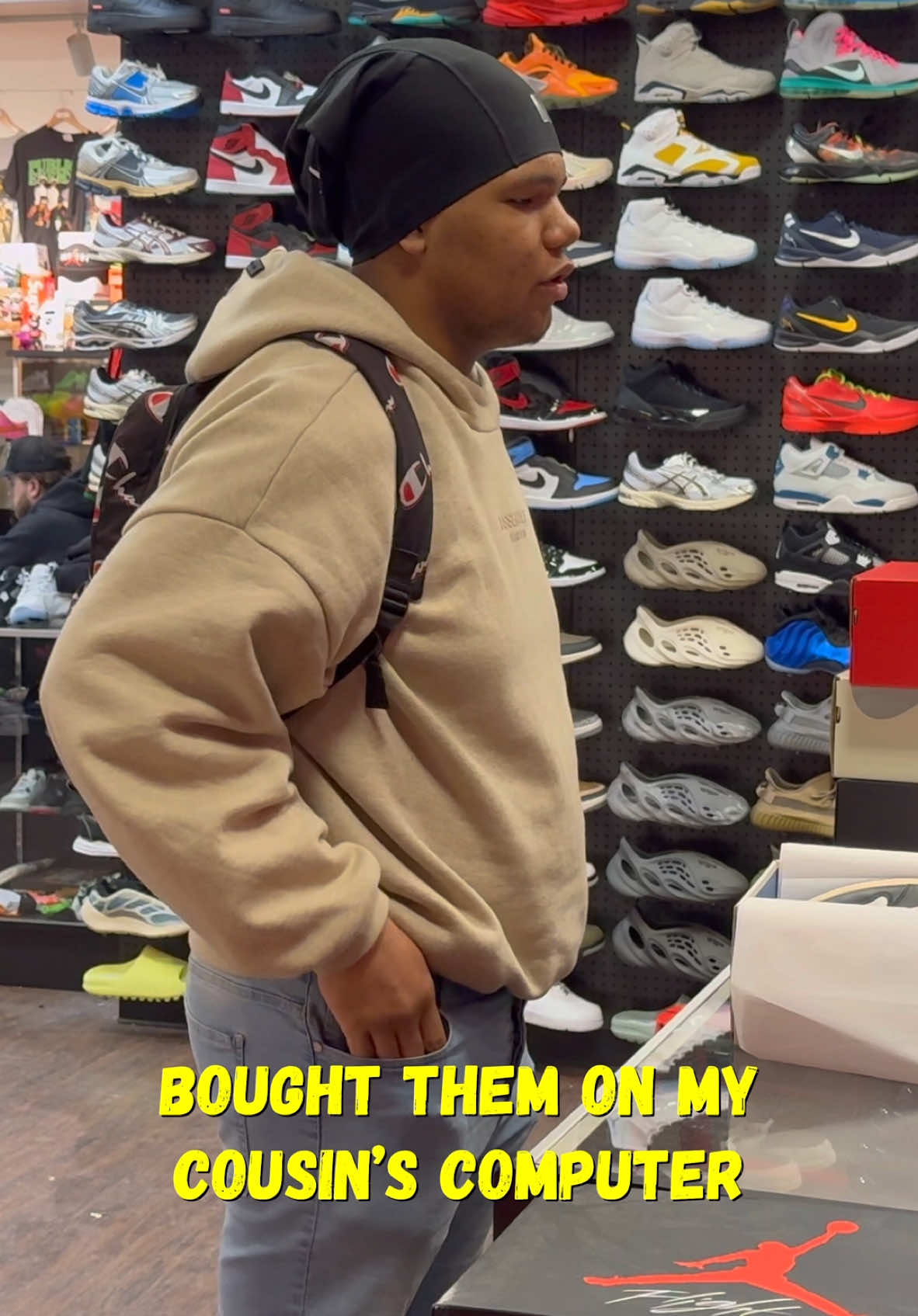 Y’all think he knew? 🤔 We ship worldwide www.Heatarchive.com 📦 Link in bio Always buying in store! 1593 N High St. Columbus, Ohio 43201 • • • • • • #heatarchive #ig #explore #reels #fyp #buy #explorepage #negotiation #sneakers #jordan1 #nikes #viral #video #shoes #sneakerhead #foryoupage #dunks #buyout #shorts 