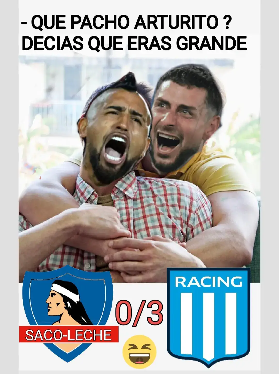 #equipomeme🤣 #chilenosentiktok #colocoloeschile🤍🖤 #losdeabajos🔴🔵 #cruzados⚪💙🔵 #cruzados🔵⚪ #udechile🔵🔴 #colocolinosdecorazon🤟🏻🤍🖤 #bullademivida #colocoloeschile #ecuatorianosenchile🇪🇨🇨🇱 #gentechilena #colocoloeternocampeon #memes #ecuatorianosenchile🇪🇨🇨🇱 