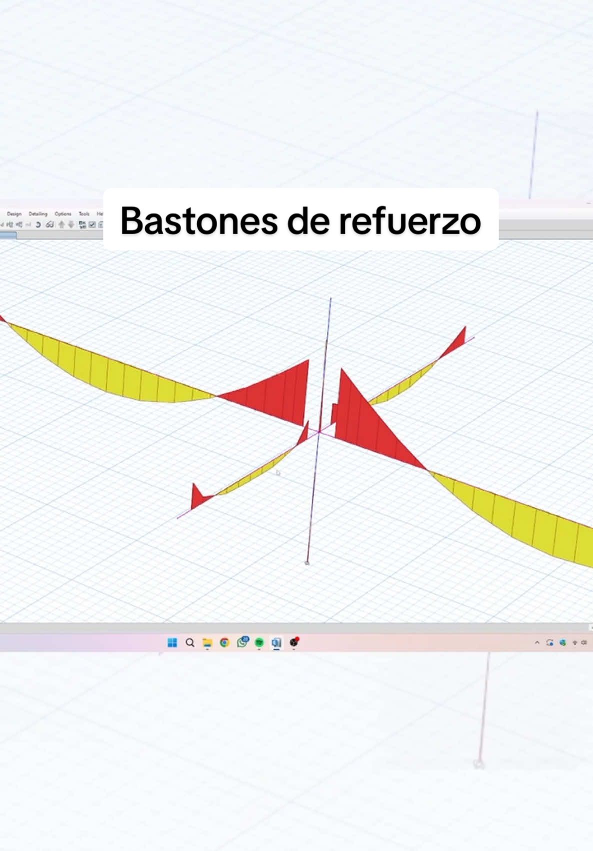 Bastones de refuerzo para momento negativo  #DEMEX #ingenieria #ingeniero #ingenieriacivil #construccion #acero #viga #pernos #aceroestructural #pailero #montaje #conexion #gruas #concreto #concrete #albañil #albañil #carpintero #obra 